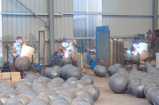 網架焊接球焊接加工